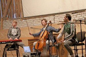 DaGamba concert at Babtynas-Žemaitkiemis manor. Laimutis Brundza's photo from Pažaislis Music Festival archive.