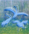 Romualdas Čarna. Dance of Cranes. 2011. Archive of Aukso Pjūvis gallery