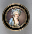 Fryderyk Dubois. „Marijos Teresės Tiškevičienės portretas“, 1785 m., Nacionalinis Krokuvos muziejus, Lenkija