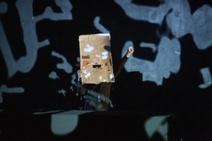 Performance of P.Makauskas "YOLO". Photo by Viltė Bražiūnaitė