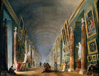 R. Hurt. "The Great gallery of Louvre“, 1801–1805. Louvre, Paris
