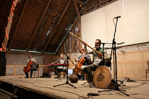 DaGamba concert at Babtynas-Žemaitkiemis manor. Laimutis Brundza's photo from Pažaislis Music Festival archive.