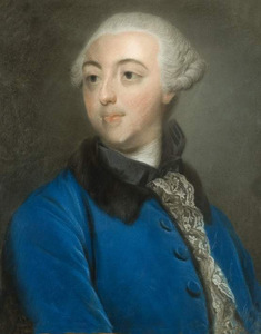 Louis-François Marteau. „Kunigaikščio Adomo Kazimiero Čartoriskio portretas“, 1760 m., Vilanovo rūmai, Lenkija
