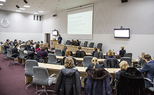 Atvira diskusija „Kaunas – Europos kultūros sostinė“ VDU. VDU Menų fakulteto nuotr.