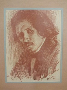 Levas Bakstas. "F. A. Maliavino portreas". 1899