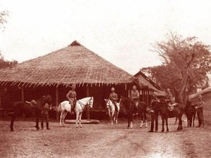 British soldiers in Burma, 19th-20th century