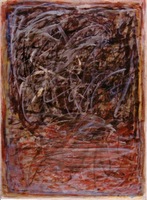 “Bush”, 1996, canvas, oil, 196x143