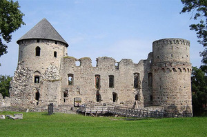 Cėsis Castle. Photo from visitcastles.eu
