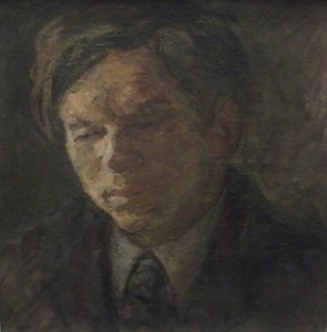 Marija Račkauskaitė-Cvirkienė. Portrait of Petras Cvirka, 1936