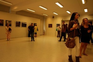 Visitors of the exhibition