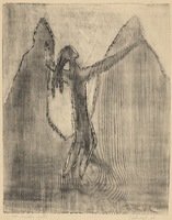 Aidas. 1964. pop., medžio ofortas, 48,5 x 39 cm.