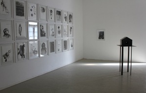 Fragment of the exhibition DISGUISE. Greta Grendaitė & Tomas Vosylius. MENO PARKAS gallery, 2013. Photo by Airida Rekštytė