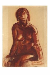 "Nude Woman”. 1932. NČDM. Photo by R. Ropytė