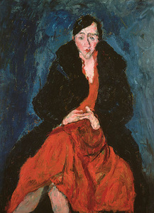Ch. Soutine, Portrait of Madelein Kastaing, 1929. The Metropolitan Museum of Art, New York, United States