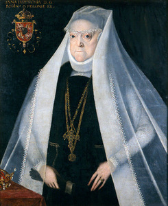Kober Martin "Queen-widow Ona Jogailaitė", 1586., Wilanów Palace Museum, Warsaw
