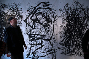 A. Lembergaitės darbas „Chaoso portretas“, „Gallery Weekend Kaunas“. Andros Kniukštaitės nuotr.