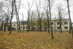 North facade of the main wing of the hospital. 2012 10 10. Photo by Eglė Aleknaitė