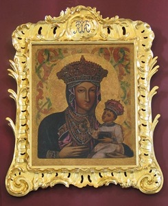 Painting "The Blessed Virgin Mary, Mother of Grace”, beginning of the 17th century, Kaunas St. George the Martyr Church