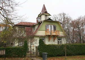 Wooden villa in Kaunas, Aleksotas