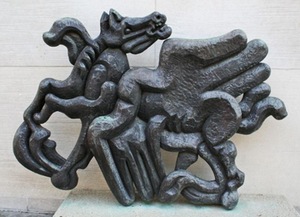 Jacques’as Lipchitzas. „Mūzų gimimas“, bronza, 1944–1950, saugoma Masačusetso technologijos instituto kolekcijoje