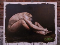NAKED, 2006, 120 × 170, canvas, oil.
