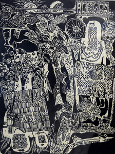 Petras Repšys. From the series “Eglė, Queen of Grass-snakes”. 1967