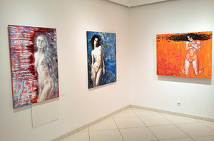 M. Petrauskas' exhibition States at the Balta gallery. Author's photo