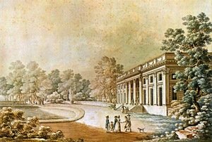 Z. Vogel. „Marinki rūmai Pulavuose“, 1796 m. Nacionalinis muziejus, Poznanė, Lenkija