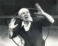 Antanas Žėkas - Nurse Choza. From the play Erelnyčia, 1985. Photo from the Kaunas State Drama Theatre archive.