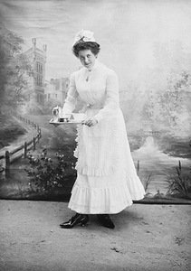 „Kambarinė“ (Eliza Dublańska). Vaitkuškis, 1902 08 25. Nac. M. K. Čiurlionio dailės muziejaus nuosavybė