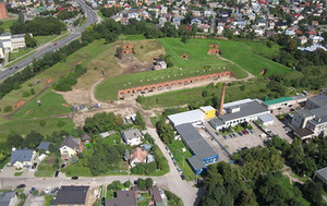 7th fort from above. Photo from septintasfortas.lt