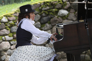 Guoda Gedvilaitė in the concert I got Rhythm. I love Rhythm! Laimutis Brundza's photo from Pažaislis Music Festival organizers' archive