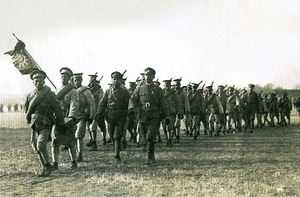 Soldiers of Central Government in North exhibition in 1927