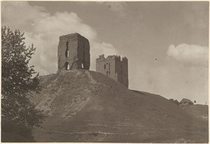 J. Bulhak. Navahrudak castle ruins. National M. K. Čiurlionis Art Museum archive