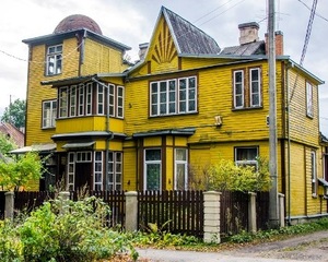 Wooden villa in Kaunas, Žaliakalnis