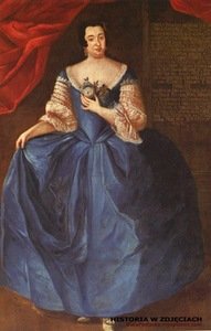 Juozapas Ksaveras Heskis. “Portrait of Uršulė Pranciška Višnioveckytė-Radvilienė”, 1753, National Museum of Warsaw, Poland