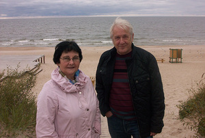 Regina Jasukaitienė ir Viktoras Rudžianskas. Autorės archyvo nuotr.