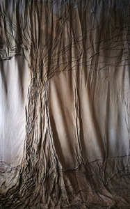 Vilmos Marės tekstilinis pano „Medeina. Tobula gimdystė“