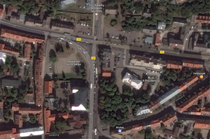 Steigiamojo Seimo aikštė Kaune. Google žemėlapis