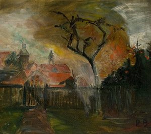 B. Buika. „Degantis svirnas“, 1920-1922 m. Stern galerija