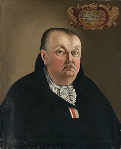 Janas Falęski. „Vincento Tiškevičiaus portretas“, 1814 m., Nacionalinis Varšuvos muziejus, Lenkija
