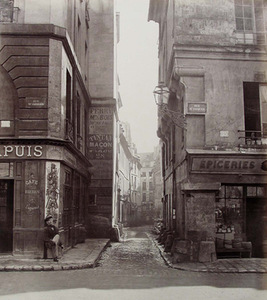 C. Marville, “Streets of Gips and Domat”, Paris, 1865