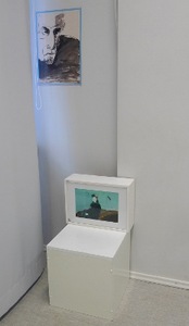 Greta Grendaitė & Domas Noreika. Fragment of the exhibition AT THE SUPREME MOMENT, VMU art gallery 101, 2010