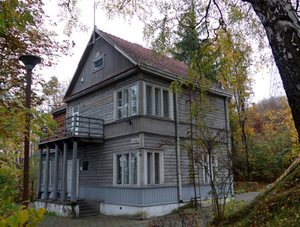 Kompozitoriaus Juozo Gruodžio namas, Salako g. 18, Kaunas ; (foto A. Raškevičiūtė)
