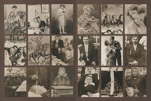 Vitas Luckus. Albumo „Požiūris į senovinę fotografiją“ atvartas. 1986. Fotografo archyvas (JAV). Tatjanos Luckienės-Aldag nuosavybė