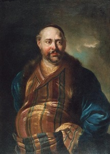 Janas Kupeckis. „Liudviko Konstantino Pociejaus portretas“, 1711 m., Nacionalinis Krokuvos muziejus, Lenkija