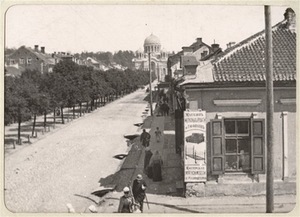 Avenue of Nikolaj (present Laisvės Alley), end of the 20th century. LAM