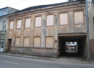 Pagrindinis (gatvės) fasadas