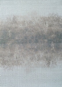 “Fog”, photo-textile, 97x70 cm, 2011. Photo by Stasys Kačinskas