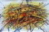SAULĖS ŽAISMAS, 2005, pop., akvarelė, 70 × 100.